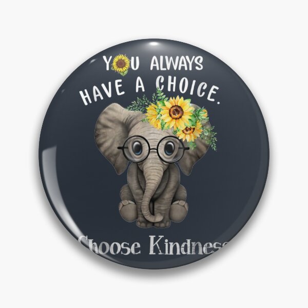 Item preview, Always Choice Kindness Elephant  designed and sold by DecarloCharact.