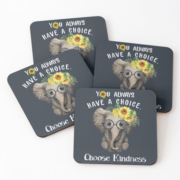 Item preview, Always Choice Kindness Elephant  designed and sold by DecarloCharact.