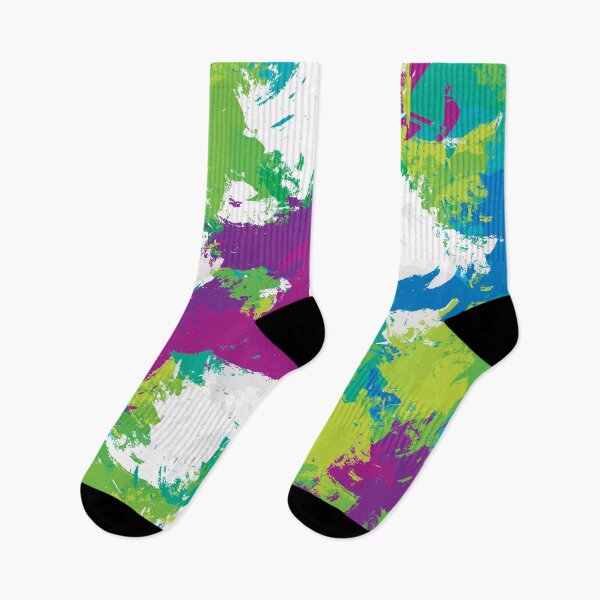 Item preview, Bold Grunge paint multicolor pattern 4 designed and sold by BLMcreations.