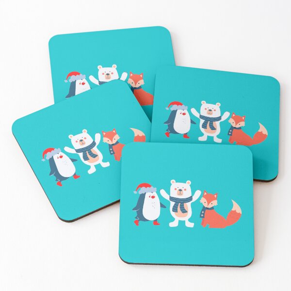 Item preview, cute animal ready for winter designed and sold by DIDAKU.