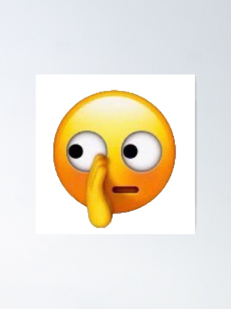 Sheesh Emoji Poster – Realistic Emojis