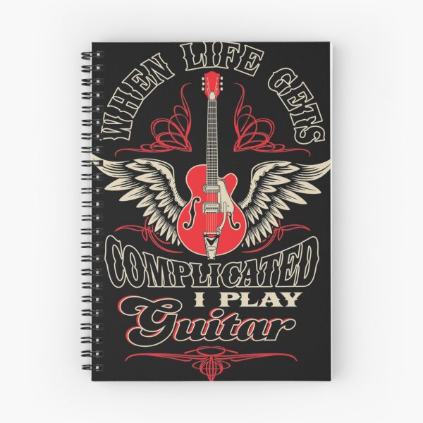 Item preview, When Life Gets Complicated I Play Guitar designed and sold by KimmyWatson1960.
