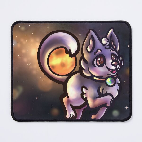 Item preview, Space wolf background designed and sold by OrangeRamphasto.