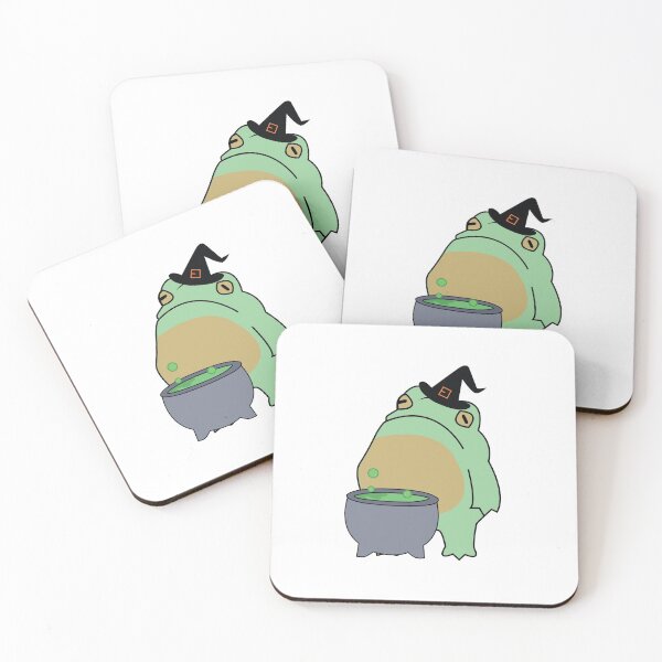 Item preview, Frog witch cooking pot designed and sold by SKdarealshop.