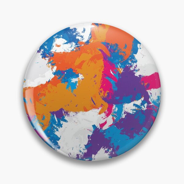 Item preview, Bold Grunge paint multicolor pattern 5 designed and sold by BLMcreations.