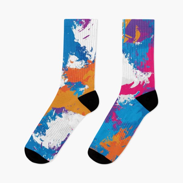 Item preview, Bold Grunge paint multicolor pattern 5 designed and sold by BLMcreations.