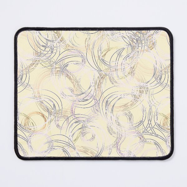Item preview, Gentle Swirl Dance on Yellow designed and sold by anzelas.