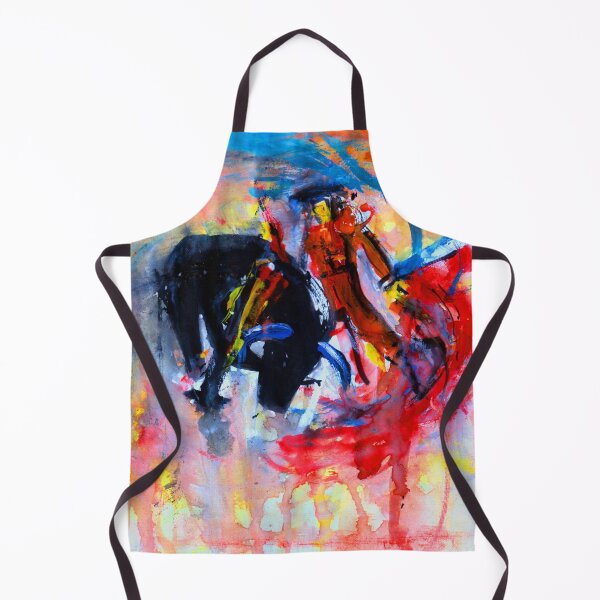 Item preview, Bullfighting In Spain watercolor Painting designed and sold by KARTICK DUTTA.