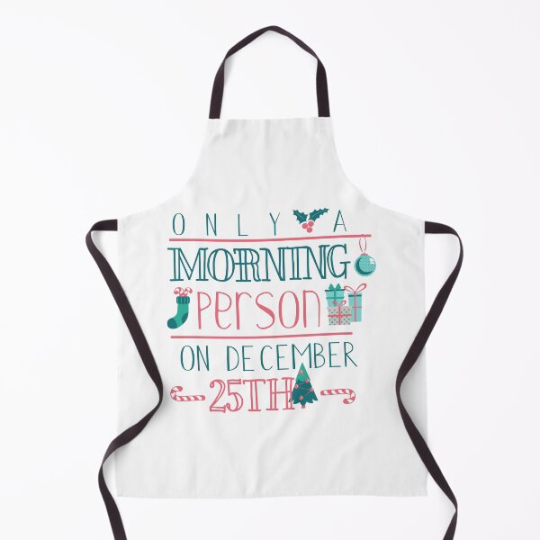Item preview, Only a Morning Person On 25th December - Funny Typography designed and sold by Studio Six.