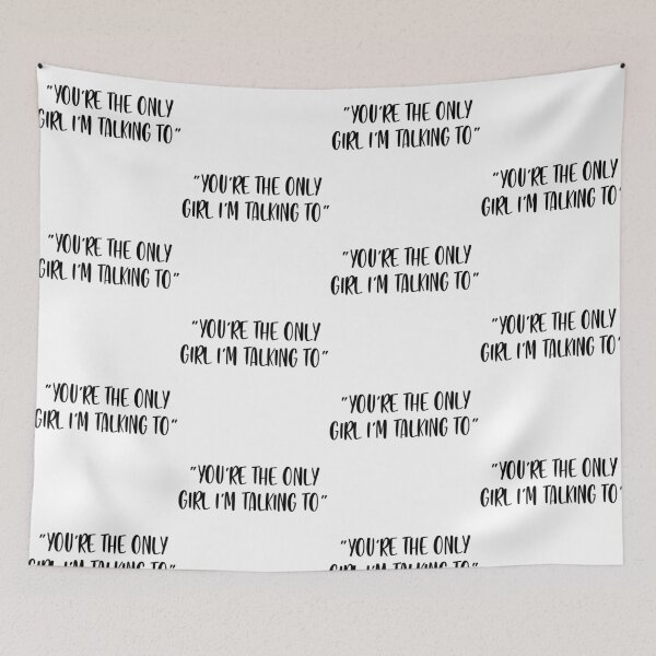 Item preview, You're The Only Girl I'm Talking To - White Lie Party designed and sold by johnta17.