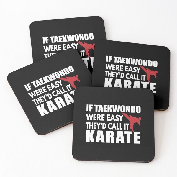 Item preview, If Taekwondo Were Easy They'd Call Karete| Perfect Gift| taekwondo designed and sold by joandoria.