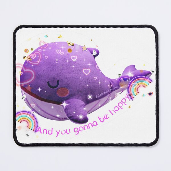 Item preview, Be Happy Whale2 designed and sold by springdaynotes.