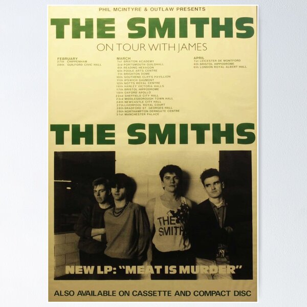 The Smiths Tour Poster