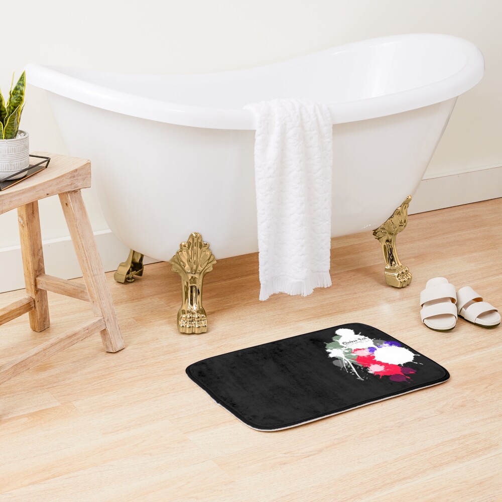Item preview, Bath Mat designed and sold by Clueless-Ink.