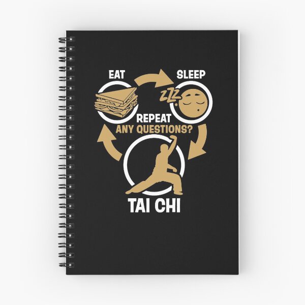 Item preview, Eat Sleep Repeat Tai Chi Any Questions designed and sold by clickmostro.