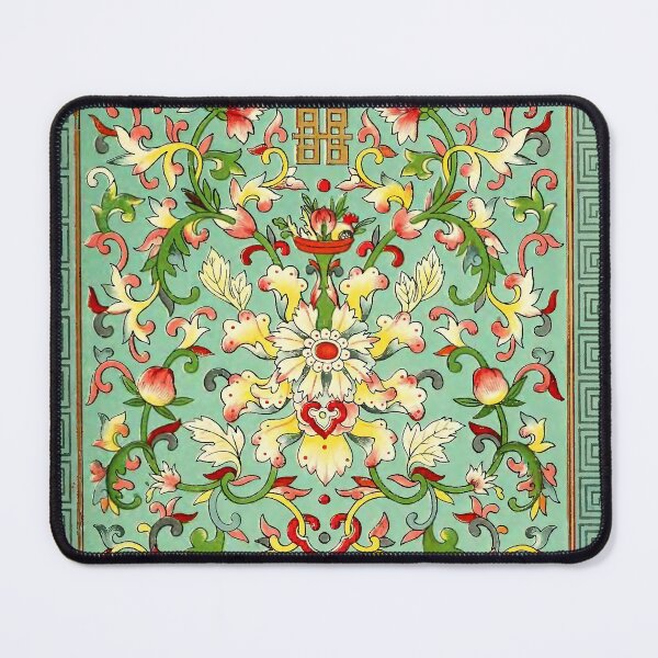 Item preview, Vintage Chinese Textile (19) from Examples of Chinese ornament  by Owen Jones (1867) designed and sold by Douglas E. Welch Design and Photography.