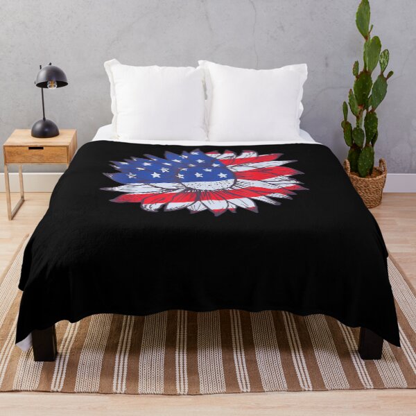 Artikelvorschau, Sonnenblume-amerikanische Flagge entworfen und verkauft von beata155.