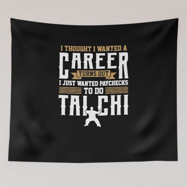 Item preview, I Just Wanted Paychecks To Do Tai Chi designed and sold by clickmostro.