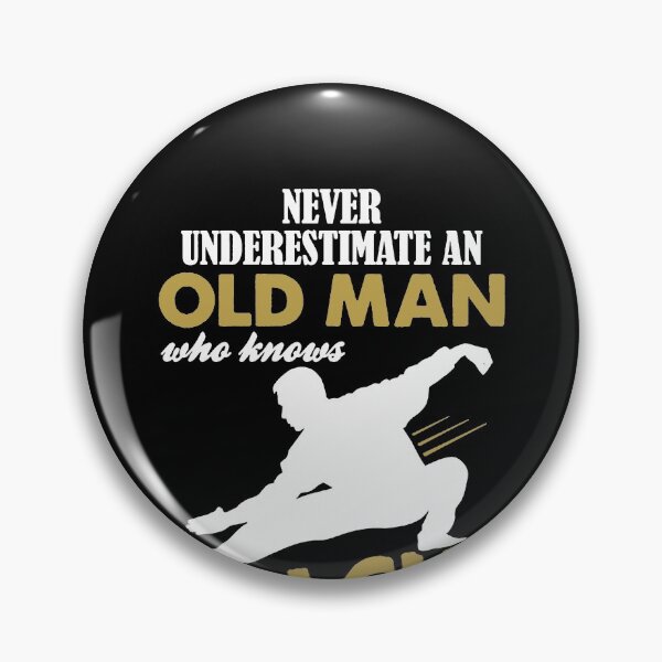 Item preview, Never Underestimate An Old Man Who Knows Tai Chi designed and sold by clickmostro.