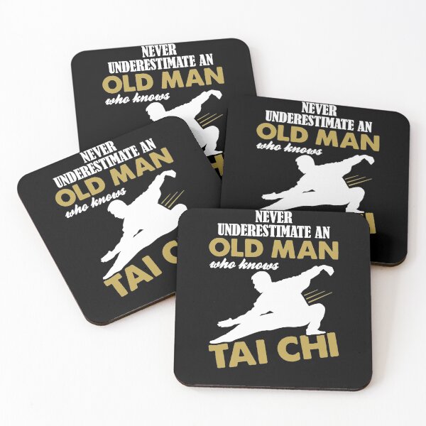 Item preview, Never Underestimate An Old Man Who Knows Tai Chi designed and sold by clickmostro.