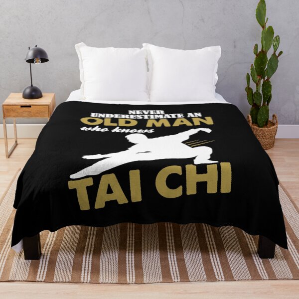 Item preview, Never Underestimate An Old Man Who Knows Tai Chi designed and sold by clickmostro.