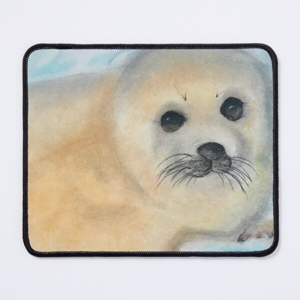 Item preview, Fluffy Arctic Seal designed and sold by Lady-Lilac.