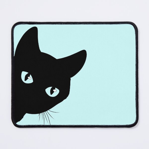 Item preview, Black Cat Peeking Around the Corner Silhouette  designed and sold by Lady-Lilac.