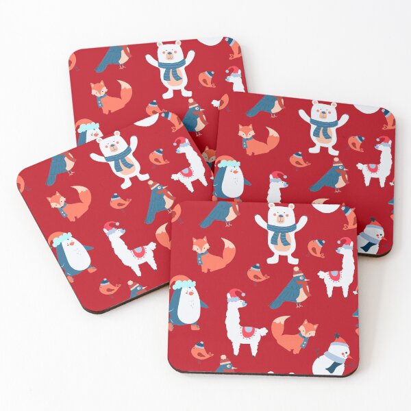 Item preview, cute animal ready for winter designed and sold by DIDAKU.
