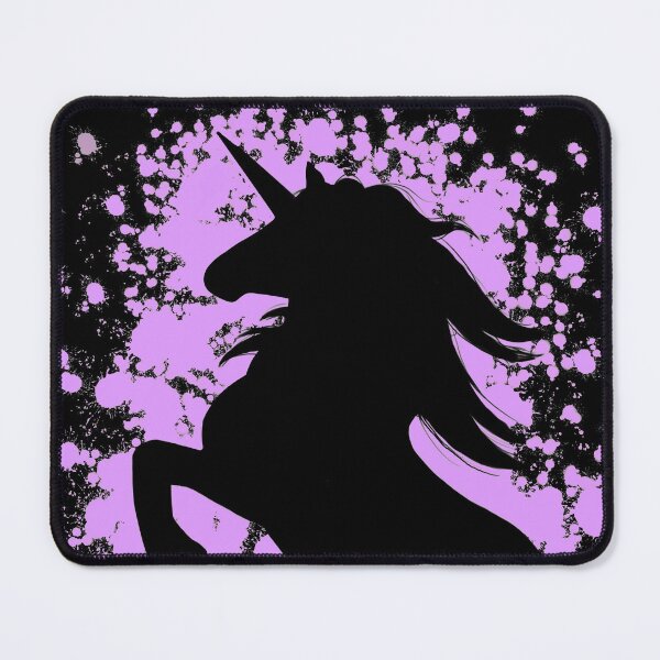 Item preview, Rearing Purple Unicorn Silhouette designed and sold by Lady-Lilac.
