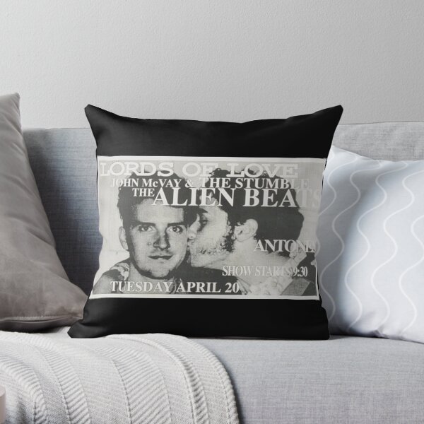 Lords of Love Poster Throw Pillow