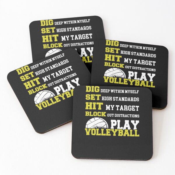 Item preview, Dig Set Hit Block Volleyball designed and sold by clickmostro.