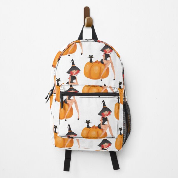 Item preview, Cute Witch Sitting on A Pumpkin designed and sold by ArtEntwined.