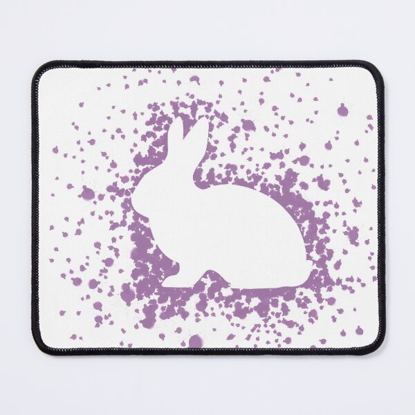 Item preview, Bunny Rabbit Purple Silhouette designed and sold by Lady-Lilac.