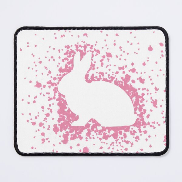 Item preview, Bunny Rabbit Pink Silhouette designed and sold by Lady-Lilac.