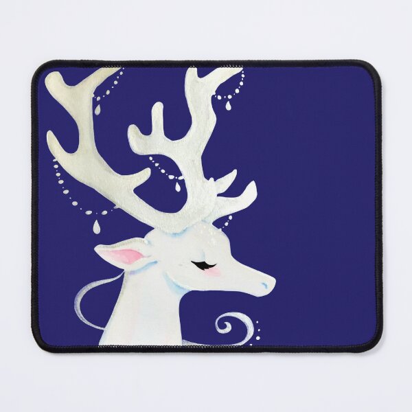 Item preview, Elegant Watercolor Winter Deer designed and sold by Lady-Lilac.