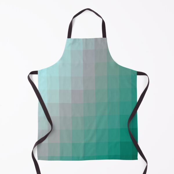 Item preview, green blue graphic design geometric pixel square pattern abstract background designed and sold by Mrvell.