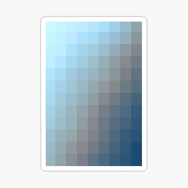Item preview, blue graphic design geometric pixel square pattern abstract background designed and sold by Mrvell.