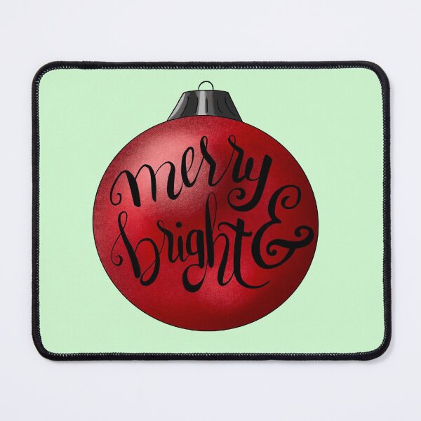Item preview, Merry & Bright Red Christmas Ornament designed and sold by Lady-Lilac.