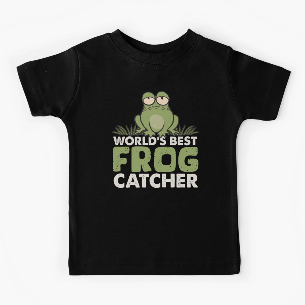 Womens Frog Catcher Boys Girls Kids Funny Gift Ghana