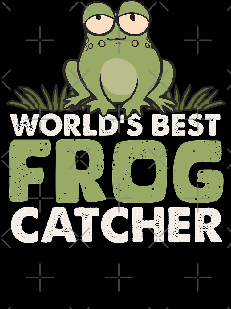 Frog Hunter Funny Worlds Best Frog Catcher Kids Boys Girls PopSockets  PopGrip: Swappable Grip for Phones & Tablets