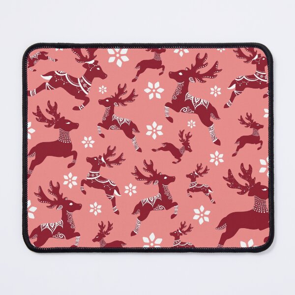 Item preview, Red Christmas Reindeer Pattern designed and sold by Lady-Lilac.