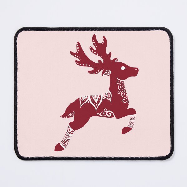 Item preview, Red and White Reindeer Sweater Design designed and sold by Lady-Lilac.