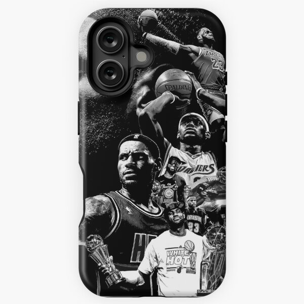 Vista previa del artículo con la obra «LeBron James 4 veces campeones de baloncesto», diseñado y vendido por Basketball For Life.