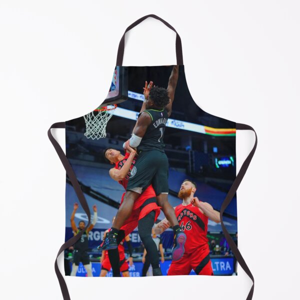 Item preview, Anthony Edwards Poster Dunk on Yuta Watanabe designed and sold by Basketball For Life.
