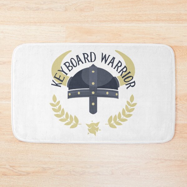 Item preview, Keyboard Warrior - Funny Illustration designed and sold by Studio  Six.