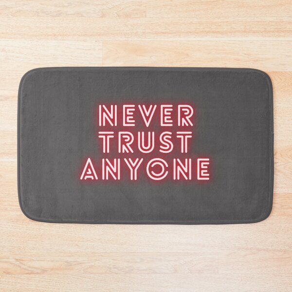 Item preview, Never Trust Anyone | vintage design designed and sold by teez4dayz.