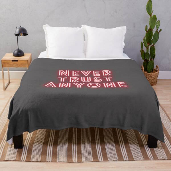 Item preview, Never Trust Anyone | vintage design designed and sold by teez4dayz.