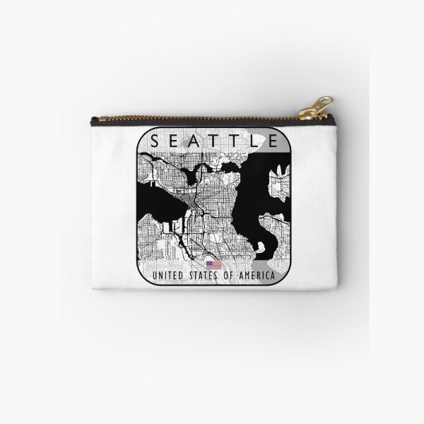 Item preview, SEATTLE MAP USA designed and sold by hatimelhag.