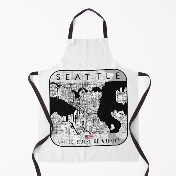 Artikelvorschau, SEATTLE-KARTE USA entworfen und verkauft von hatimelhag.