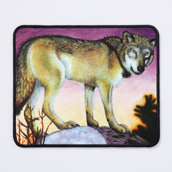 Item preview, Wolf at Sunset designed and sold by Lady-Lilac.